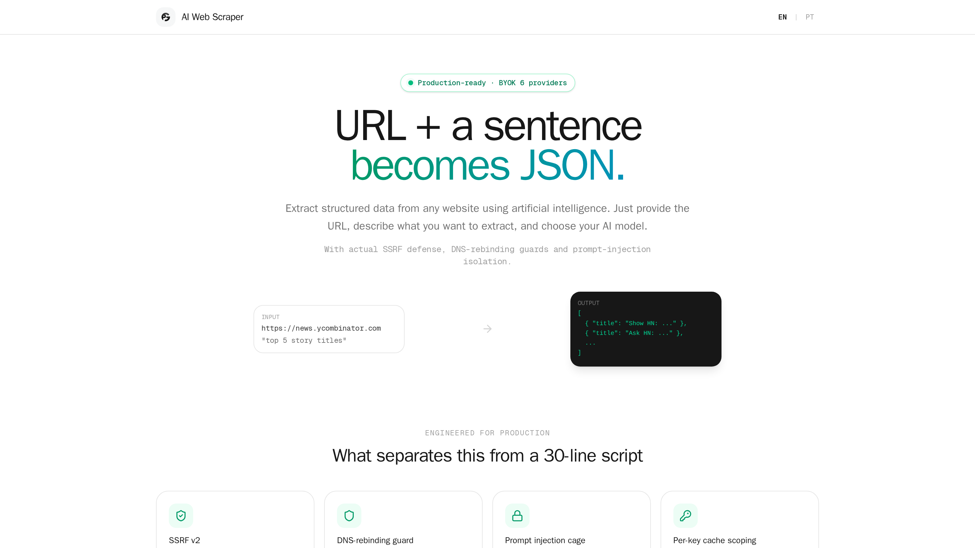 AI Web Scraping Agent
